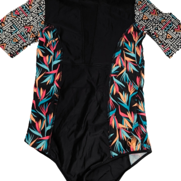 Lablanca Swimsuit Body Glove Snug Women M Technical Crossover - Picture 6 of 13